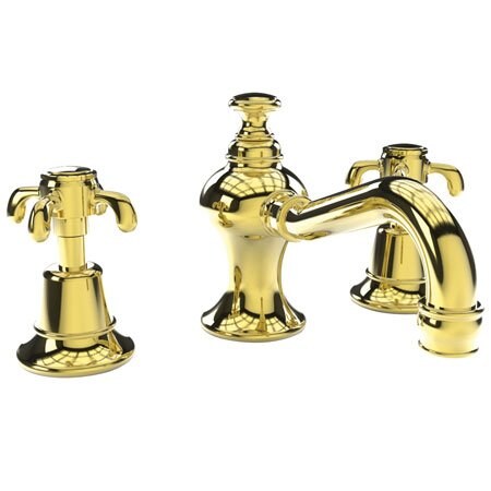 Newport Brass Widespread Lavatory Faucet in Forever Brass (Pvd) 1680/01